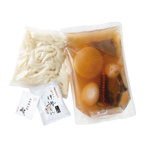 伊勢おでん (伊勢うどん・お木曳山椒付き)