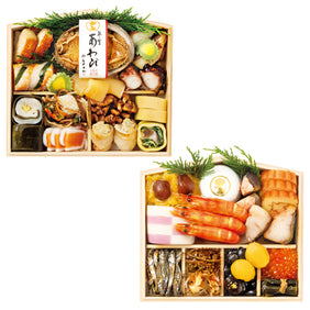 参宮おせち 瑞祥 絵馬二段重 【送料込】【冷凍商品】