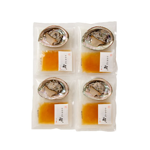 鬼おろし 鮑かゆ 【4食入】 【冷凍商品】