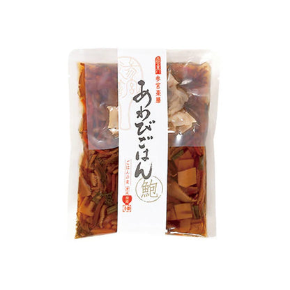 縁起米で炊くあわびごはん